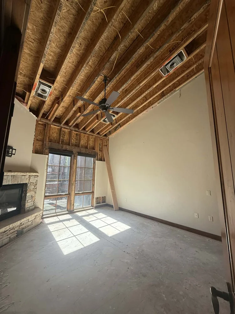 Peak Trades Group home renovation project in the Wasatch Back, Utah